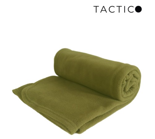 Флісовий плед у чохлі Tactico Scout 160*200 олива