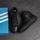 зимові черевики Adidas  Leather  чорні