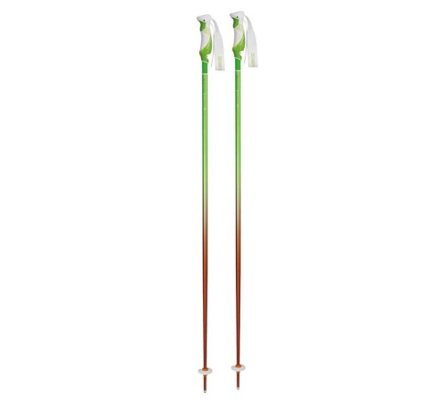 Палиці гірськолижні Komperdell Rebellution 2 Ski Poles 120 см (18 мм) Tone Green/Orange (1329201-48-120)