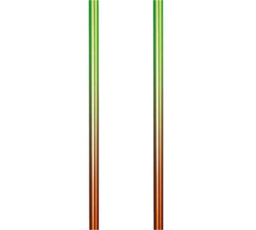 Палиці гірськолижні Komperdell Rebellution 2 Ski Poles 120 см (18 мм) Tone Green/Orange (1329201-48-120)