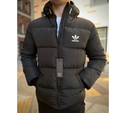 Комплект 3 в 1 куртка зимова + кофта на змійці + штани Adidas RD269/RD024/RD280