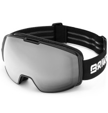 Маска гірськолижна Briko Kili Free Fighter 7.6 OTG Cat.S2 Matt Black/Silver Mirror (21118SW)