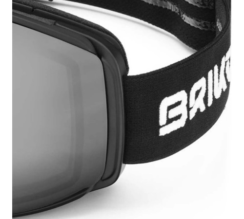 Маска гірськолижна Briko Kili Free Fighter 7.6 OTG Cat.S2 Matt Black/Silver Mirror (21118SW)