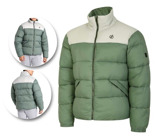 Куртка чоловіча демісезонна Dare 2B Mentor Padded Jacket Duck Green/Wild Grey (DMN405-800-GRN)