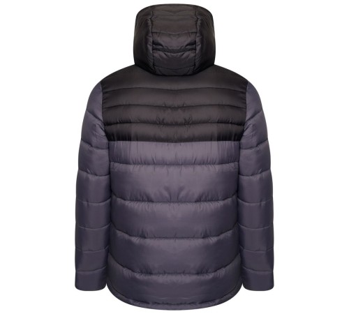 Куртка чоловіча зимова Dare 2B Hot Shot Hooded Baffled Jacket Ebony Grey/Black (DPN001-75N-BLK)