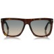 Сонцезахисні окуляри Tom Ford FT0513 52W Morgan Square Sunglasses, Dark Havana