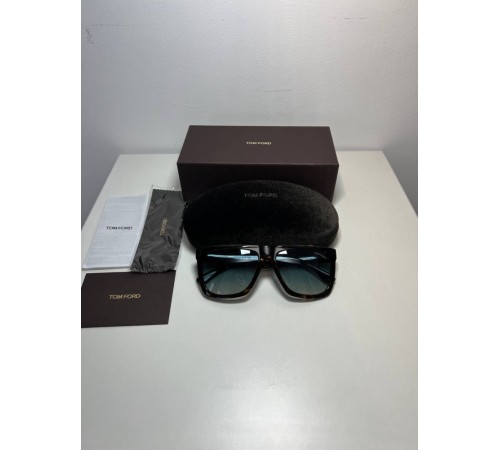 Сонцезахисні окуляри Tom Ford FT0513 52W Morgan Square Sunglasses, Dark Havana