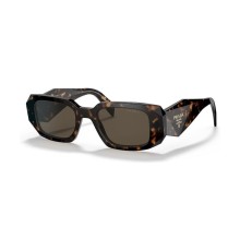 Сонцезахисні окуляри Prada PR 17WS 2AU8C1 Tortoise Plastic Rectangle Sunglasses Brown Lens