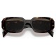 Сонцезахисні окуляри Prada PR 17WS 2AU8C1 Tortoise Plastic Rectangle Sunglasses Brown Lens