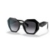 Сонцезахисні окуляри Prada PR 16WS 1AB5D1 Black Plastic Geometric Sunglasses Grey Gradient Lens