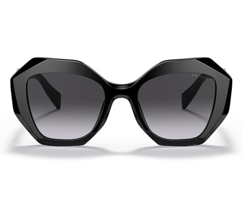 Сонцезахисні окуляри Prada PR 16WS 1AB5D1 Black Plastic Geometric Sunglasses Grey Gradient Lens