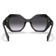 Сонцезахисні окуляри Prada PR 16WS 1AB5D1 Black Plastic Geometric Sunglasses Grey Gradient Lens