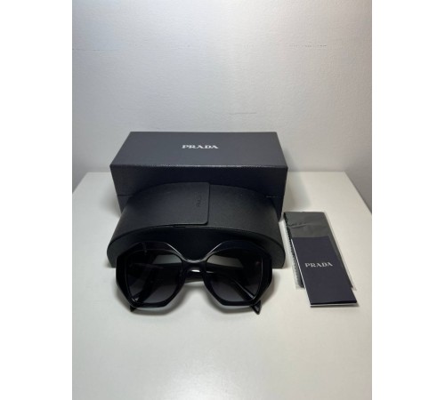 Сонцезахисні окуляри Prada PR 16WS 1AB5D1 Black Plastic Geometric Sunglasses Grey Gradient Lens