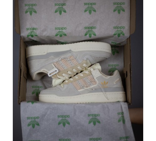 Жіночі кросівки Adidas Forum 84 Low “Off white” Grey Beige