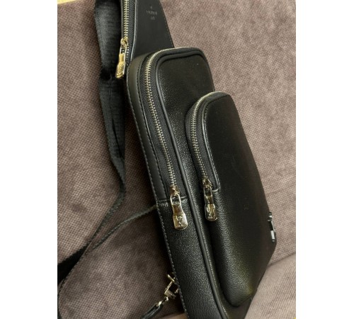 Мужская сумка Louis Vuitton Avenue Black с лого внизу  s002