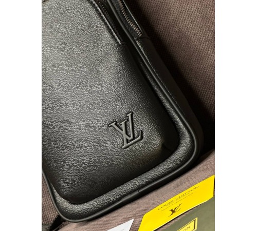 Мужская сумка Louis Vuitton Avenue Black с лого внизу  s002