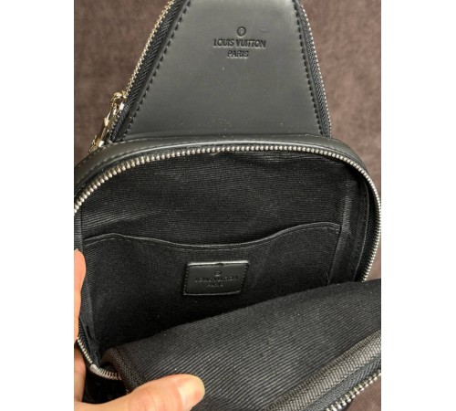 Мужская сумка Louis Vuitton Avenue Black с лого внизу  s002