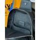 Мужская Сумка Louis Vuitton Avenue Sling Monogram Eclipse s040-2 Черный