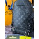 Мужская Сумка Louis Vuitton Avenue Sling Monogram Eclipse s040-2 Черный