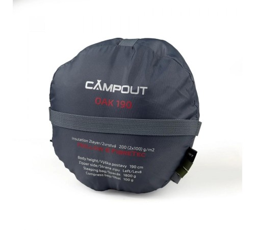 Campout спальний мішок Oak190 Khaki