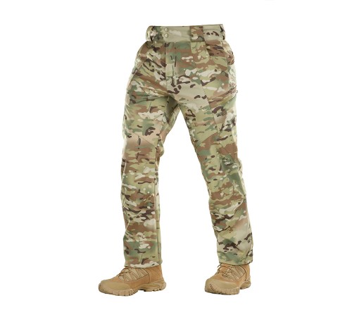 Штани M-Tac soft shell winter multicam