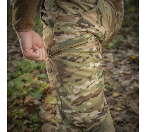 Штани M-Tac soft shell winter multicam