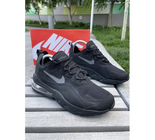 Кроссовки Nike Air Max 270 React (черные)