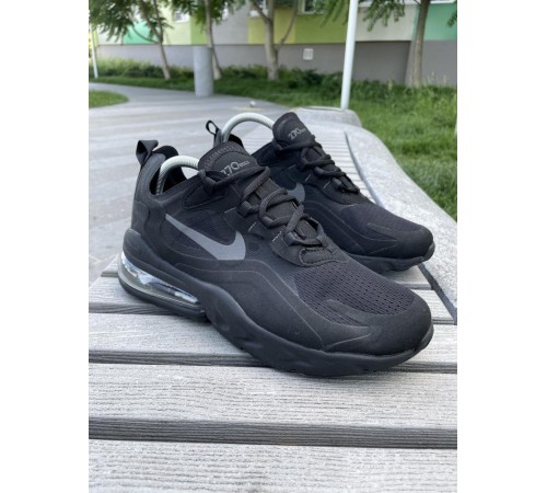 Кроссовки Nike Air Max 270 React (черные)