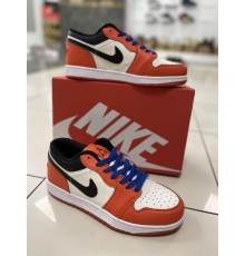 Кроссовки Nike Air Jordan 1 low (orange)