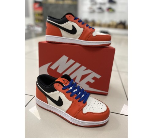 Кроссовки Nike Air Jordan 1 low (orange)