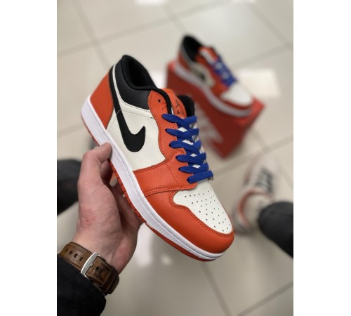 Кроссовки Nike Air Jordan 1 low (orange)