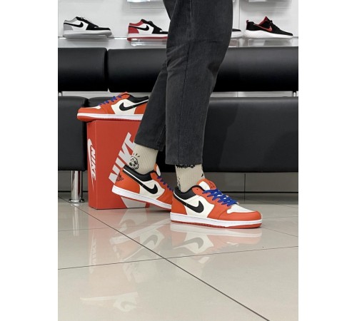 Кроссовки Nike Air Jordan 1 low (orange)