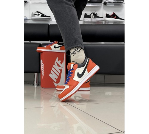 Кроссовки Nike Air Jordan 1 low (orange)