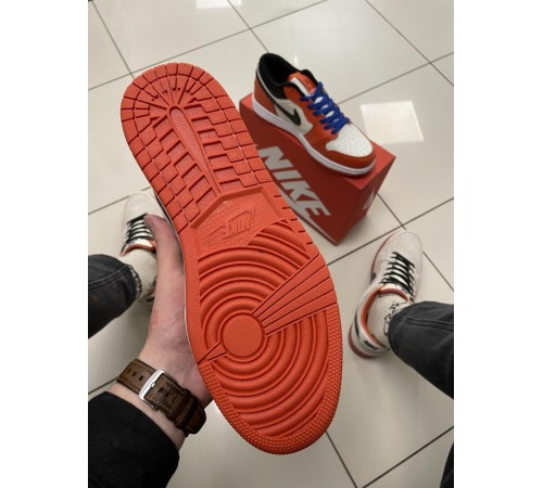 Кроссовки Nike Air Jordan 1 low (orange)