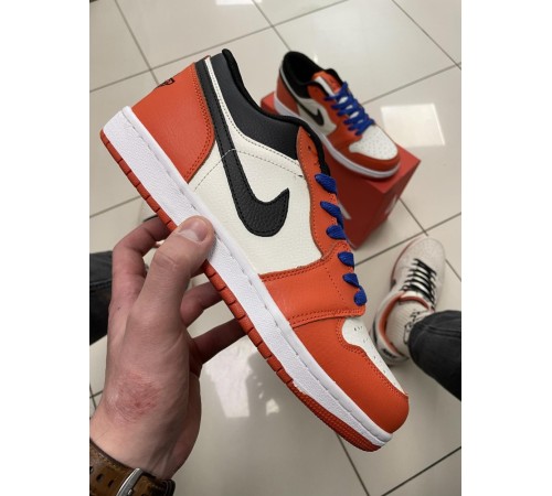 Кроссовки Nike Air Jordan 1 low (orange)