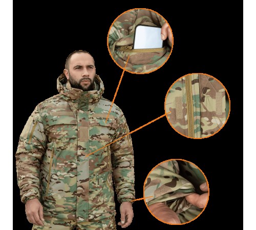 Куртка CamoTec  Patrol System 3.0 Dewspo RS multicam