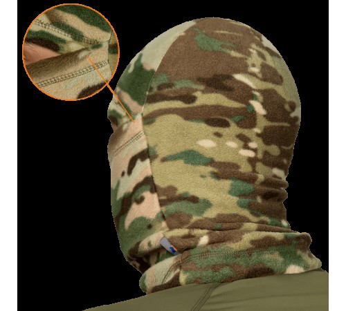 Балаклава CamoTec fleece multicam