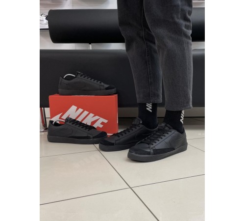 Кеды Nike Blazer low (all black)