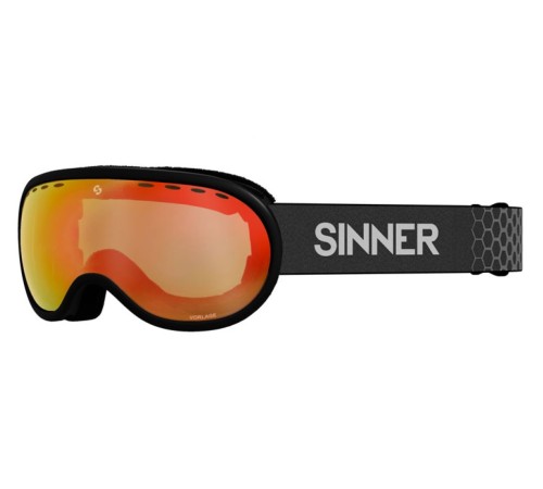 Маска гірськолижна Sinner Vorlage Medium Fit Cat.S3 Matte Black (SIGO-175-10C-18)