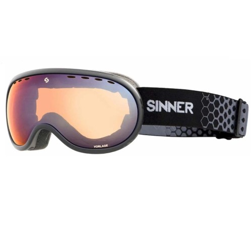 Маска гірськолижна Sinner Vorlage Medium Fit Cat.S3 Matte Coolgrey (SIGO-175-21-03)