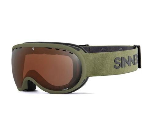 Маска гірськолижна Sinner Vorlage Medium Fit Cat.S2 Matte Moss Green (SIGO-175-75B-01)