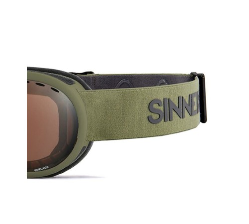 Маска гірськолижна Sinner Vorlage Medium Fit Cat.S2 Matte Moss Green (SIGO-175-75B-01)