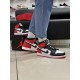 Кроссовки Nike Air Jordan 1 RED /white/black (ТОП качество)