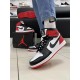 Кроссовки Nike Air Jordan 1 RED /white/black (ТОП качество)