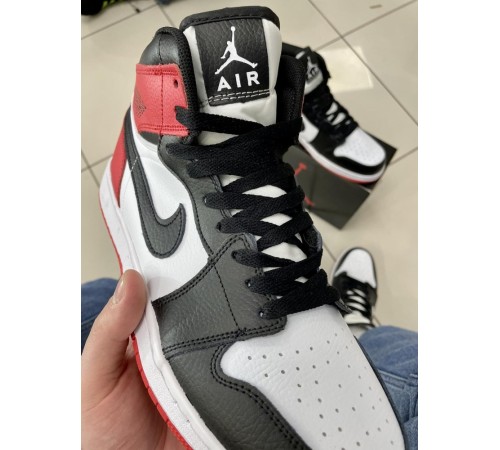 Кроссовки Nike Air Jordan 1 RED /white/black (ТОП качество)