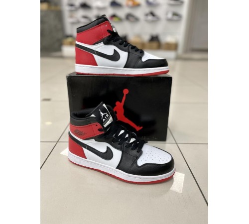 Кроссовки Nike Air Jordan 1 RED /white/black (ТОП качество)