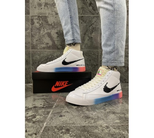 Кроссовки Nike Blazer Mid 77 (Белые)