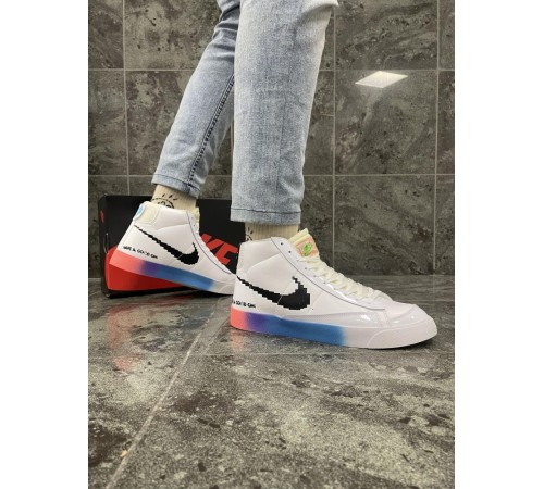 Кроссовки Nike Blazer Mid 77 (Белые)