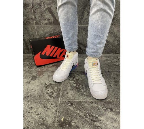 Кроссовки Nike Blazer Mid 77 (Белые)