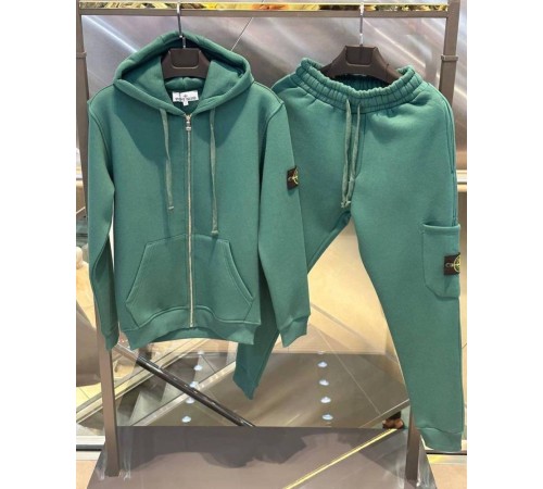 Спортивний костюм зелений зимовий Stone Island green